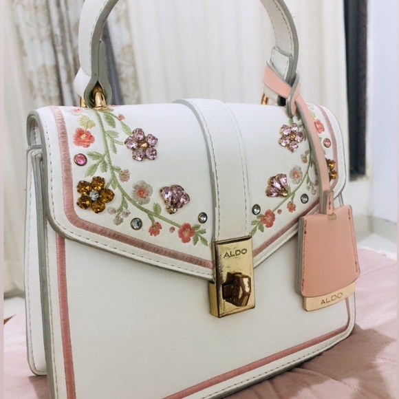 Aldo Floral Embellished Bag - Picture 8 of 14